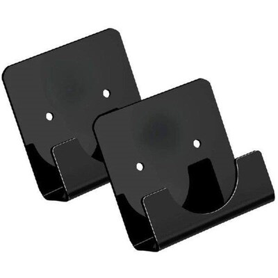 62KC 2Pieces Multipurpose Adhesive Shower Rod Retainer for