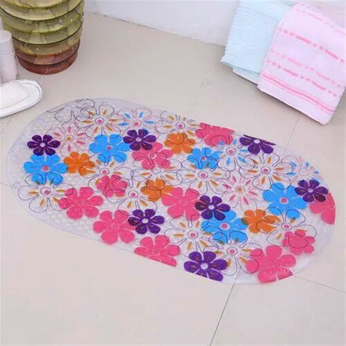New 38cm*69cm Cute Cartoon Anti-Slip PVC Bath Mats With