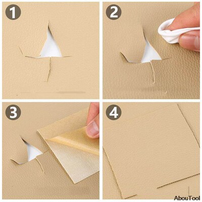 50X138CM DIY Self Adhesive Leather Self-Adhesive Fix Patch S