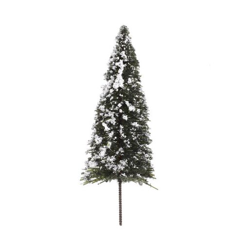 10pcs Plastic Model ree with Snow N Scale Building Park Gard