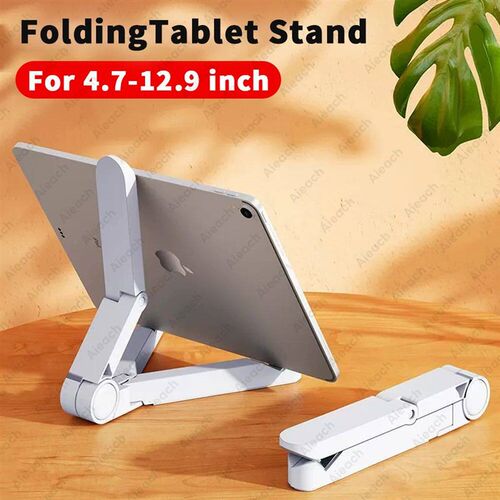 Deskops Stand For Tablet 4.7 to 12.9 inch , Adjustable Foldi