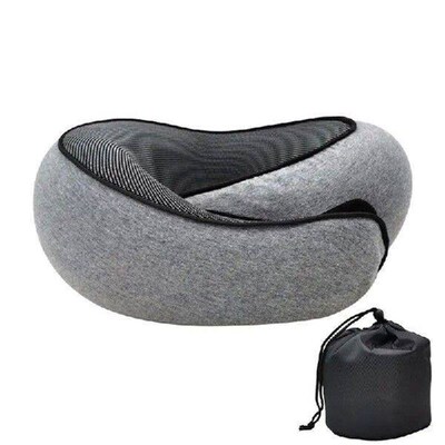 Memory Foam Neck Pillow Cervical Vertebra Travel Portable