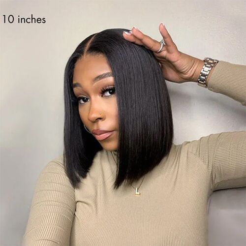 Raw Vietnamese Bone Straight Human Hair Wig Sdd Vietnamese H