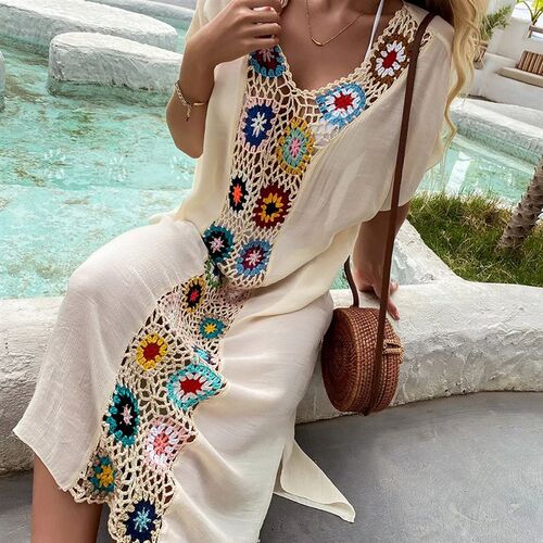 CROCHET BIKINI Women Beach Dress ver-Ups Swimsuit Beachwear