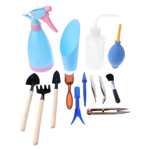 14pcs Mini Garden Hand Tools Transplanting Tools Succulent T