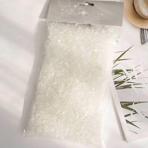 1 Pcs Machine-made Snow Simulated Snowflake Fragments Christ