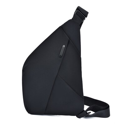 Fashion Chest Bag Black Chest Single Pack Female Male Cross