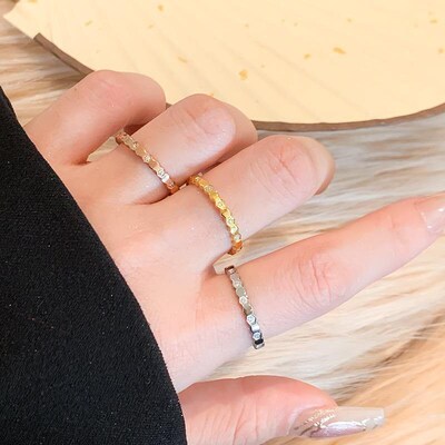 fashionThin Edge Stainless Steel Smooth Serrated Shape AAA Z