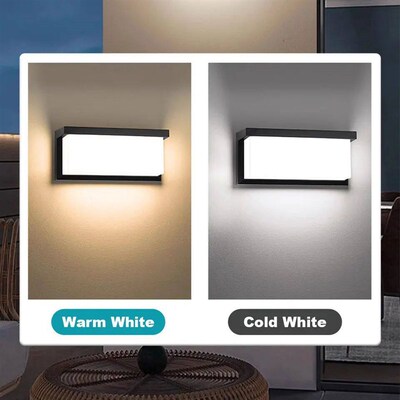 Led Outdoor Wall Light Waterproof IP66 Motion Sensor Led Out