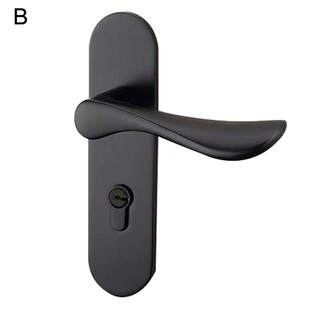 Antique Mute Black Door handles for Interior Doors Modern do