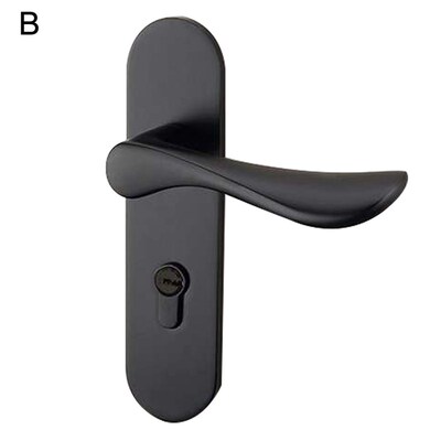 Antique Mute Black Door handles for Interior Doors Modern do