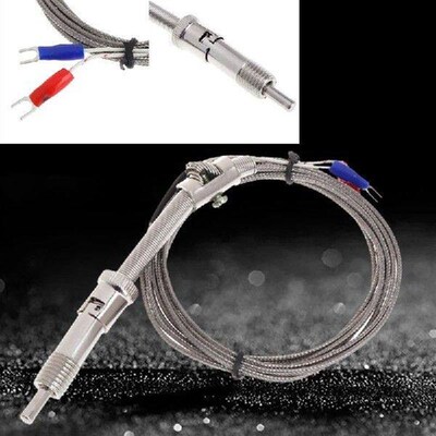 M12X1.5 Screw Probe Temperature K Type Thermocouple 2