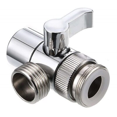 Switch Faucet Adapter Kitchen Sink Splitter Diverter Valve W