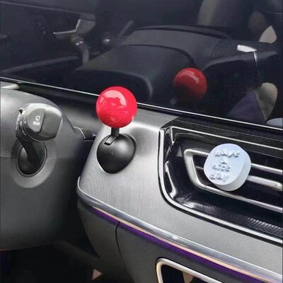 One-Click Start Car Shift Knob Decorative Ball - Stick Style