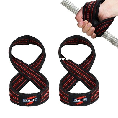 Figure 8 Weight Lifting Straps DeadLift Wrist Strap for Pull