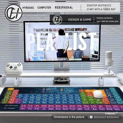 Game Mausepad 900x 400 Large Periodic Table of Chemical Elem