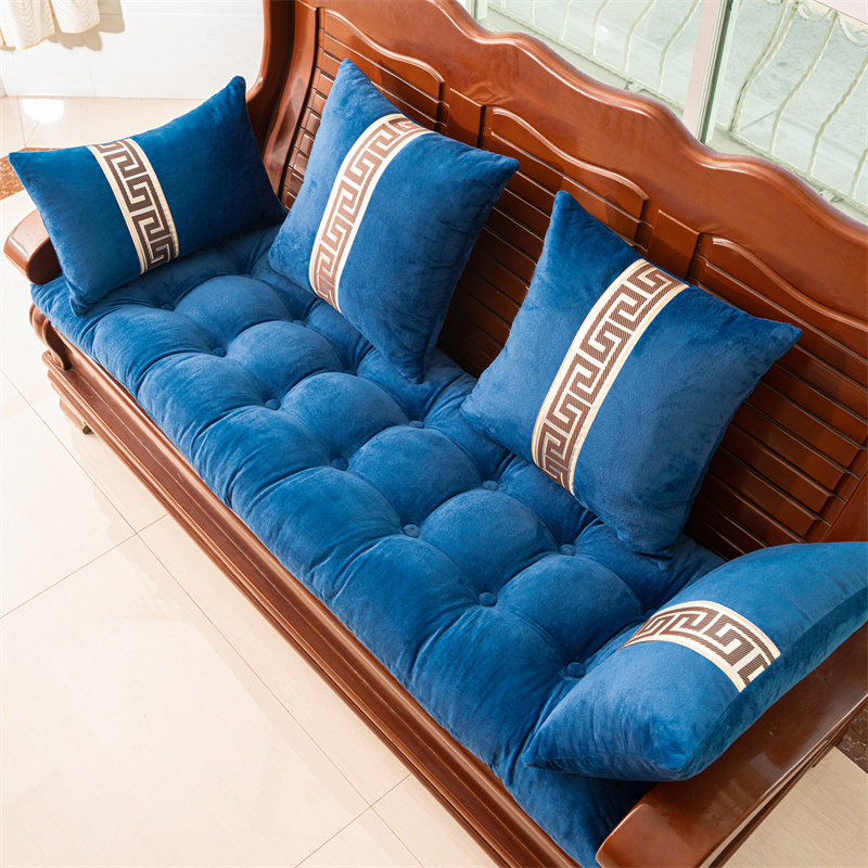 加厚毛绒红实木中式沙发坐垫木头联邦椅坐垫单三人沙发座垫可,居家布艺,沙发垫,淘宝优惠券,粉丝福利购,淘宝优惠卷