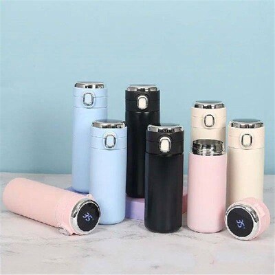 New 500ml Intelligent Thermos Bounce Cup Outdoor Portable