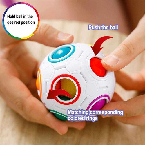 Fidget Toys Rainbow Ball Autism Vent Children Adult Decompre