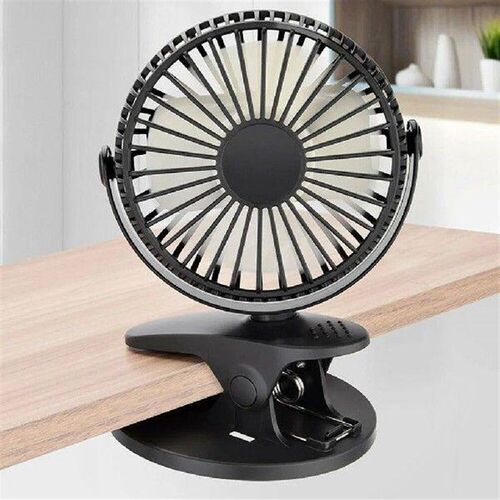 Portable USB Table Fan Clip-on Type Rechargeable Cooling