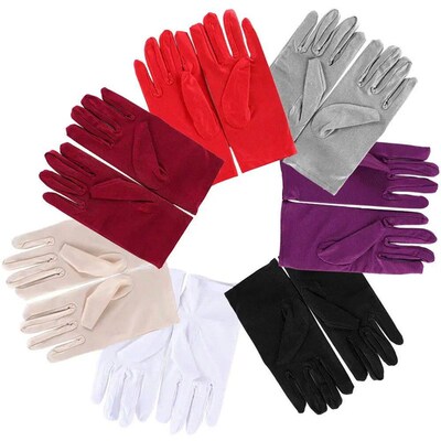 Summer Thin Sun Protection Gloves Men Women Fashion Black