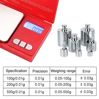 200G/500G 0.01g Digital Kitchen Scale Precision Scales Jewel
