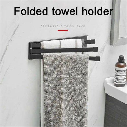 Space-saving Towel Bar Wall Towel Rack Wall Mounted