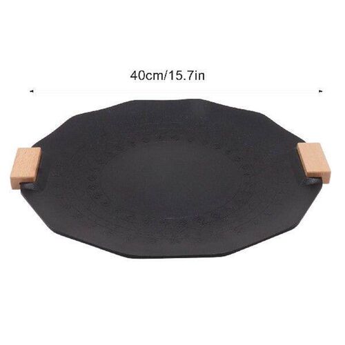 BBQ Pan Uniform Heat Non-Stick Thermal Insulation Anti