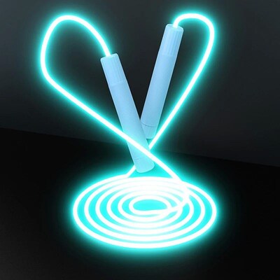 Glowing Skipping Rope for Kids Adjustable LED Night Glow Jum