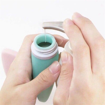 Silicone Travel Toiletry Bottles Refillable 30/60/90ml