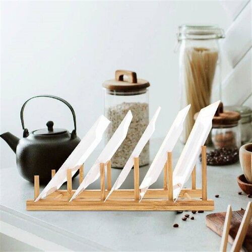 Dish Drainer Cup Storage Shelf Plate Holder Shelves Bowl