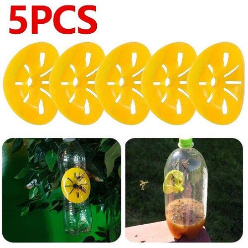 5pcs Wasp Trap Catcher Flower Shape Flying Insects Funnel