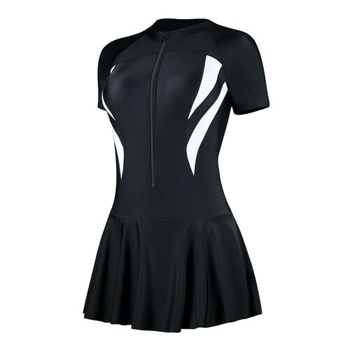 New one-piece swimsuit womens fashion high wst slimming spo