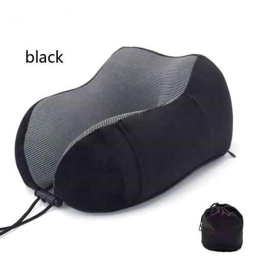 Memory Foam Airplane Neck Pillows Headrest Massage Cushion T
