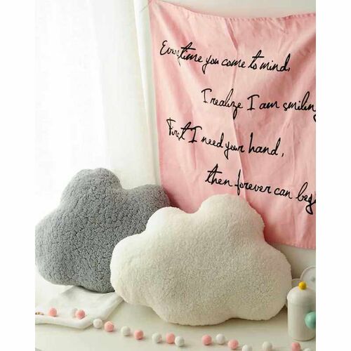 Style Soft Nordic Clouds Throw Pillows Living Room Sofa Bedr