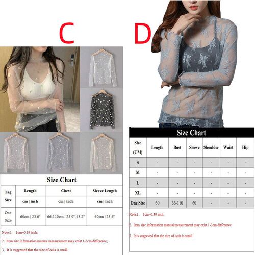 Summer New Women Sunscreen Inner Wear Chiffon mesh Shirt