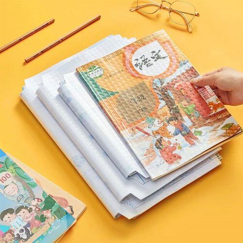 10 Sheets A4 Notebook Cover Self-adhesive Book Cover Wrap Wa