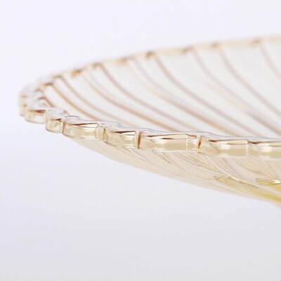 Minimalist European Style Decorative Fruit Plate, Crystal Do