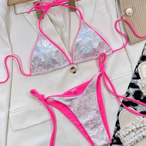 Womens Swimsuit Two-piece Bikini 2023 Womens Swimsuits Tri