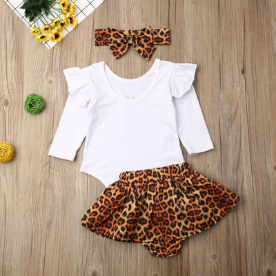 Citgeett Fall Autumn 3PCS Newborn Baby Girl Clothes Ruffle R