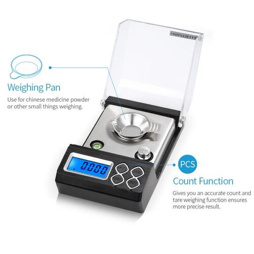 High Precise Professional Digital Milligram Scale 50g/0.001g