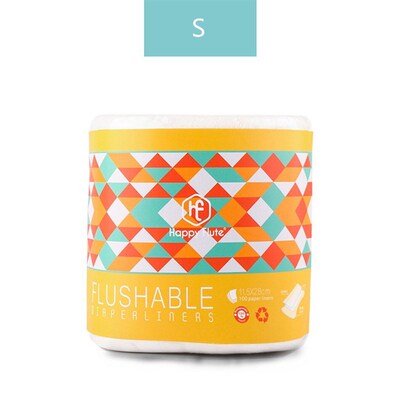 Happyflute  Biodegradable & Flushable diaper liners disp