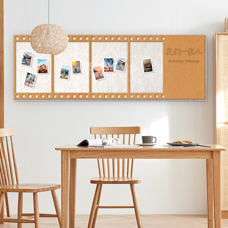 软木板照片墙毛毡板文化墙背景墙留言板挂墙玄关客厅墙面装饰墙贴,家居饰品,软装墙贴,淘宝优惠券,粉丝福利购,淘宝优惠卷