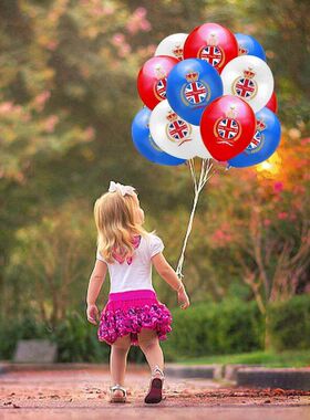 King Charles III Coronation Balloon 30pcs Union Jack Coronat