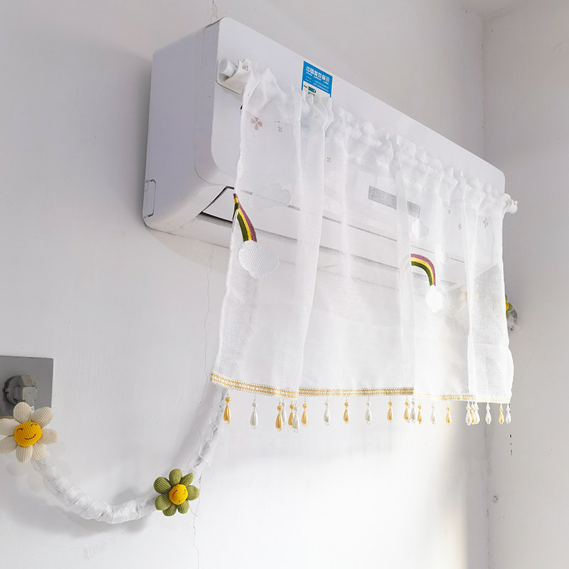 空调挡风板纱帘防直吹出风口挡板壁挂式通用防风冷气遮风帘空调罩,居家布艺,空调罩,淘宝优惠券,粉丝福利购,淘宝优惠卷