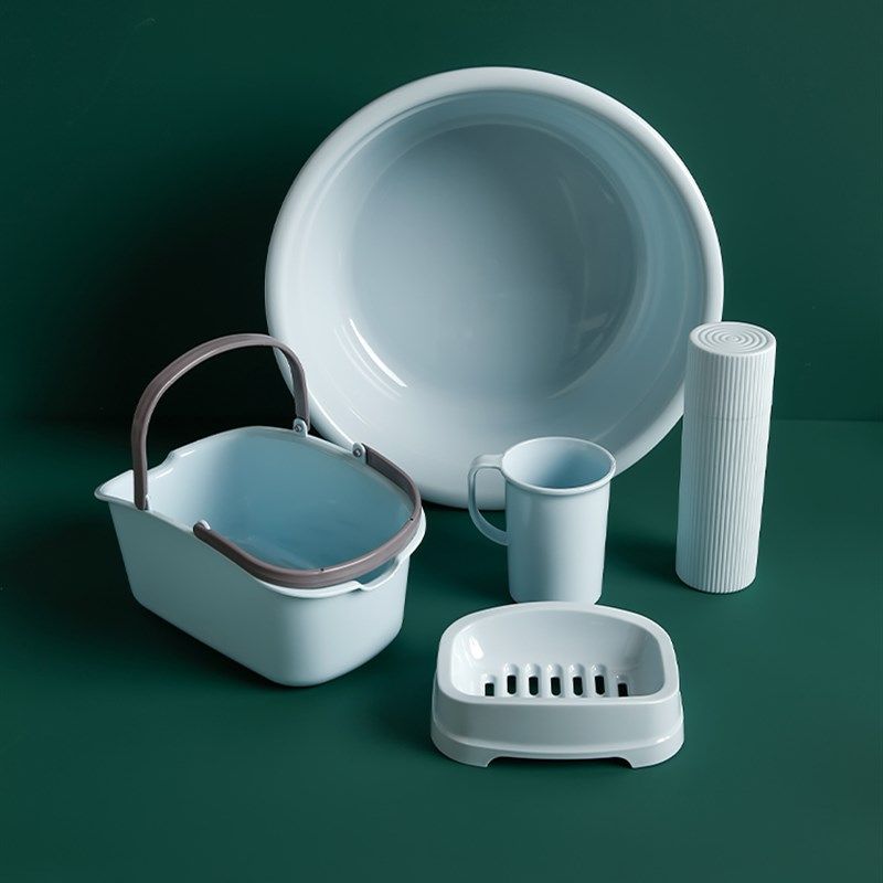 学生开学洗漱用品装宿舍洗脸盆洗脸香皂碟洗澡提篮牙刷杯五件,家庭/个人清洁工具,脸盆,淘宝优惠券,粉丝福利购,淘宝优惠卷