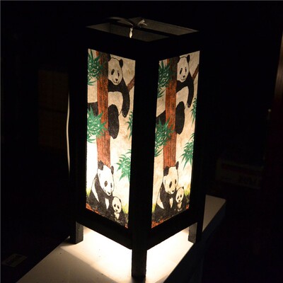 泰国古纸吊灯罩卧室灯外壳罩酒店餐厅绘所客栈古镇仿古创意灯笼饰