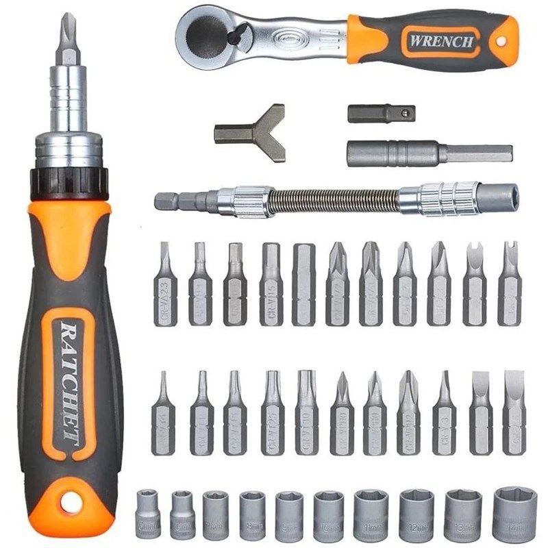 Multi Tools Screwdriver Set Ratchet Socket Wrench Combinatio