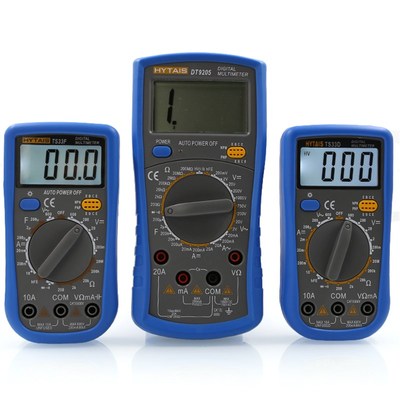 泰圣DT9205高精度电子万用表数字表万用电表防烧带自动关机