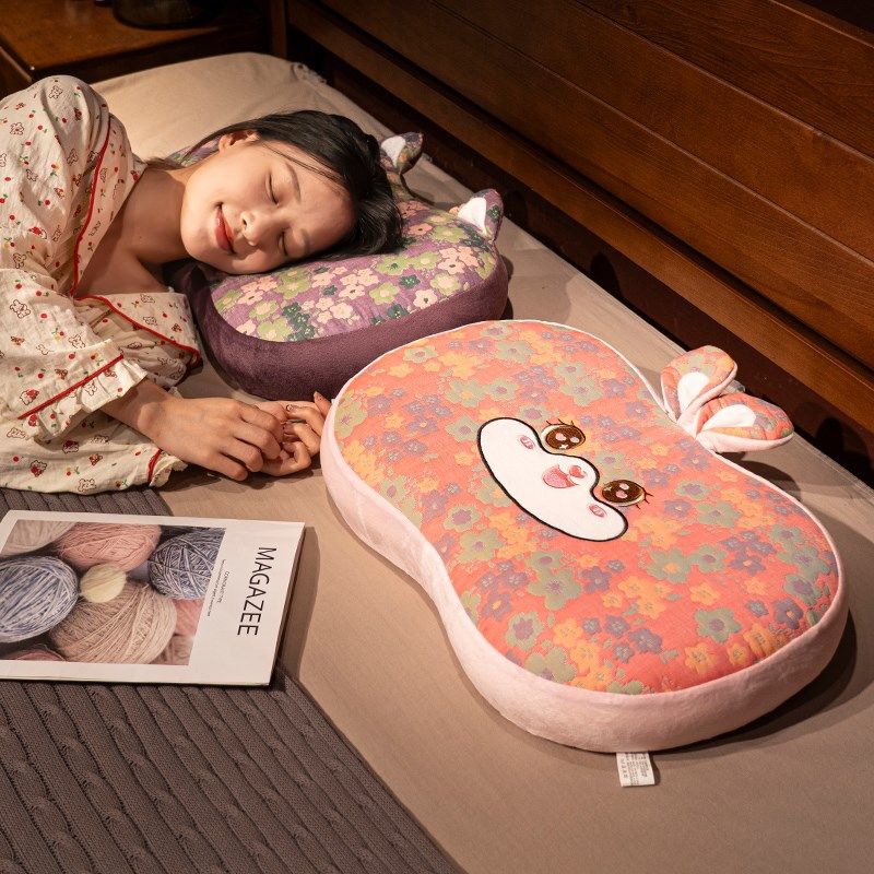 三层纱抱枕女生睡觉办公室专用学生宿舍床上记忆棉护腰靠垫小枕头,居家布艺,靠垫/抱枕,淘宝优惠券,粉丝福利购,淘宝优惠卷